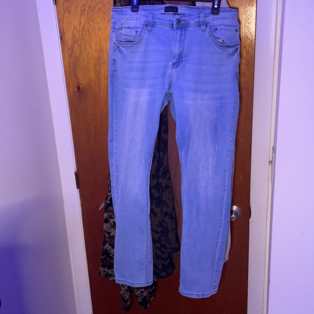 Men’s skinny jeans blue nice and comfortable w/36